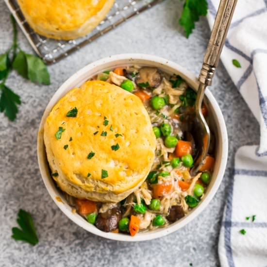 Crock Pot Chicken Pot Pie