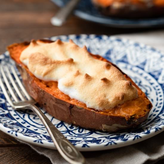 Sweet Potatoes with Meringue