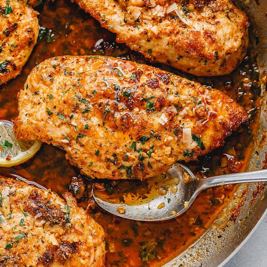 Garlic Butter Parmesan Chicken