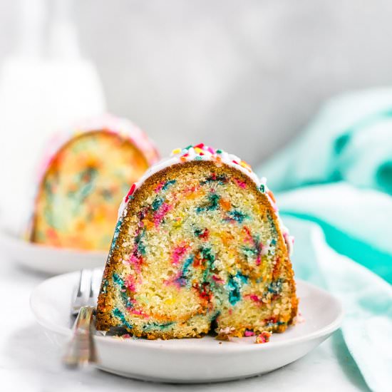 Funfetti Bundt Cake