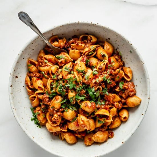 Vegan Taco Pasta