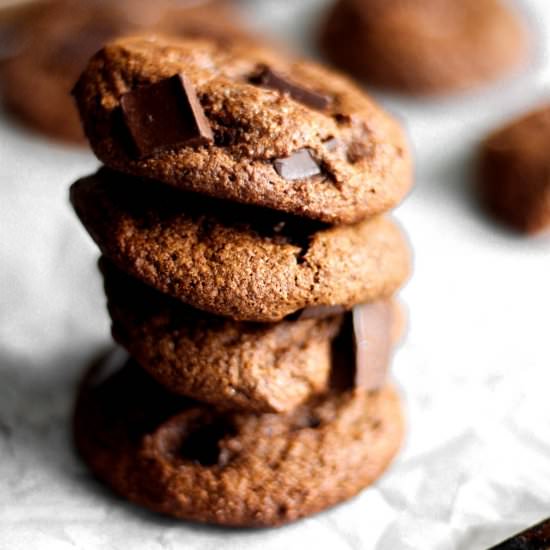 Paleo Double Chocolate Cookies