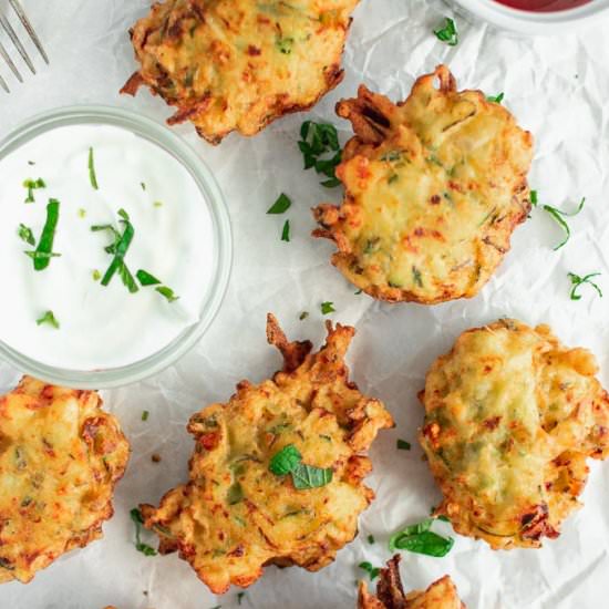 Crispy Zucchini Fritters