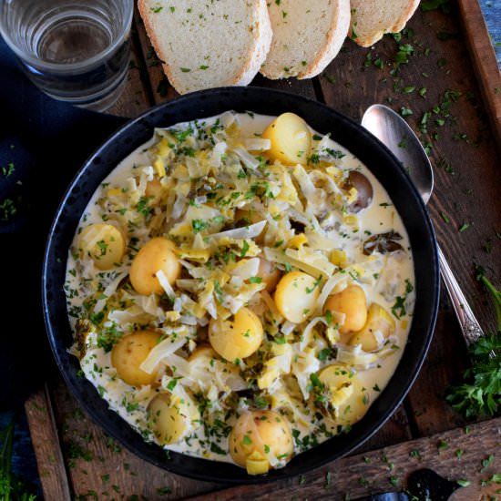 Irish Colcannon Soup