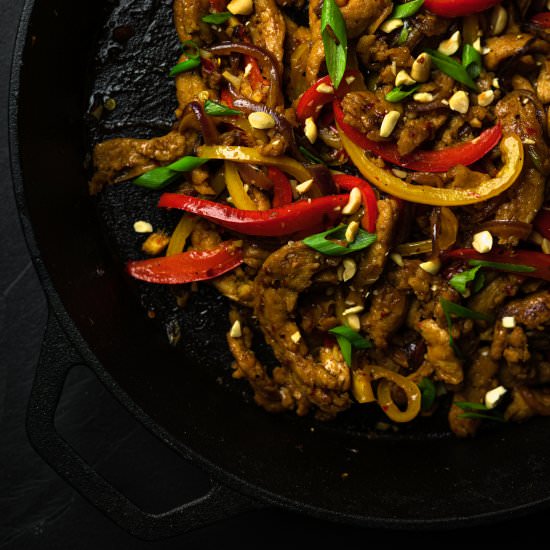 Szechuan Soy Curls