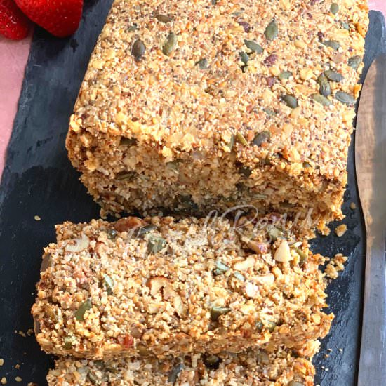 Flourless Nut and Seed Bread