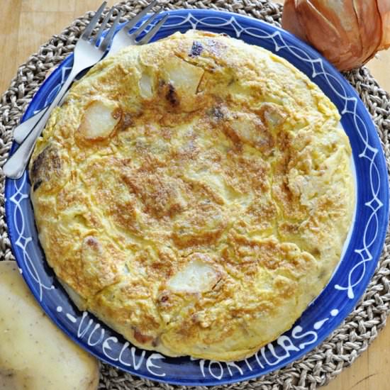 4 SPANISH Tortilla Omelettes