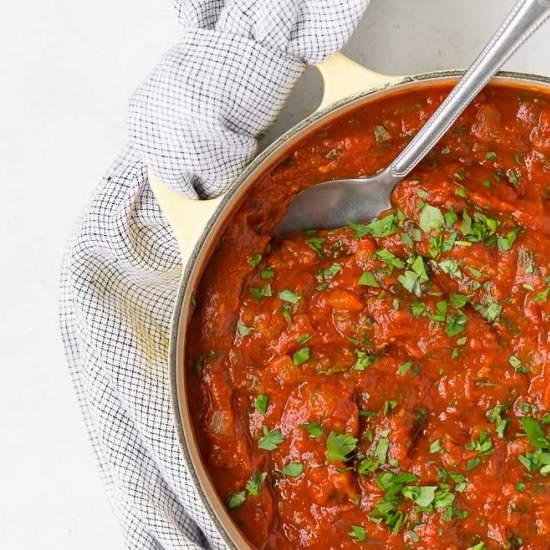 Homemade Spaghetti Sauce