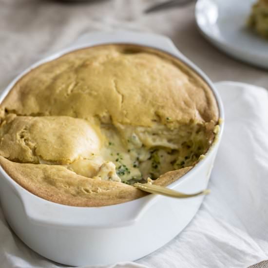 Creamy Potato Broccoli Casserole