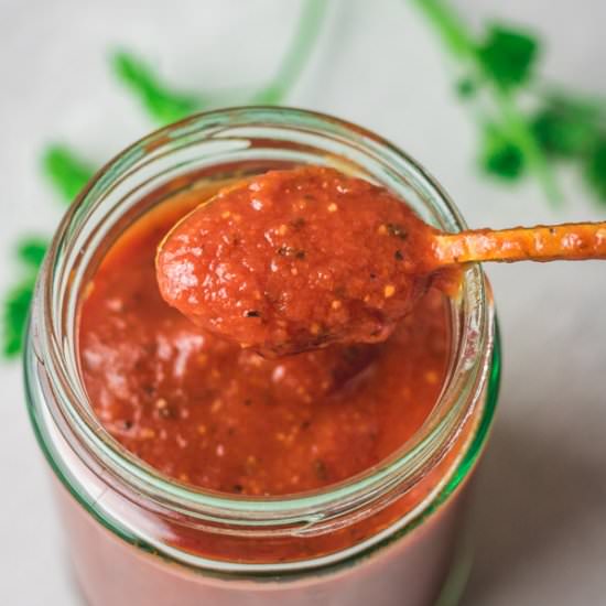 Quick Homemade Tomato Sauce