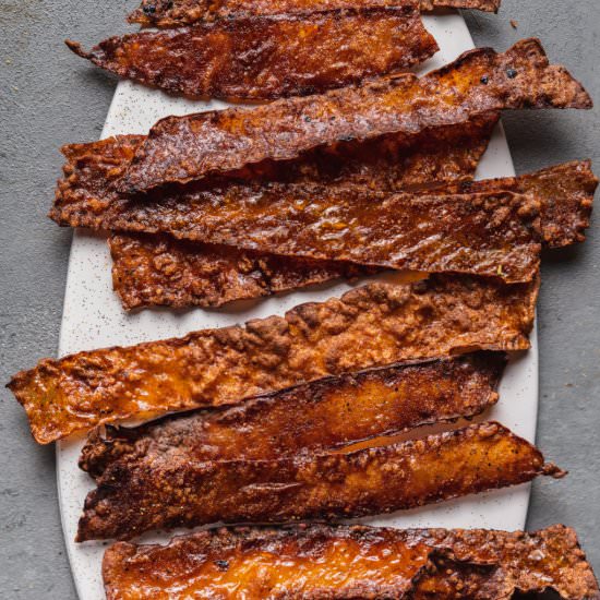 Crispy Vegan Bacon