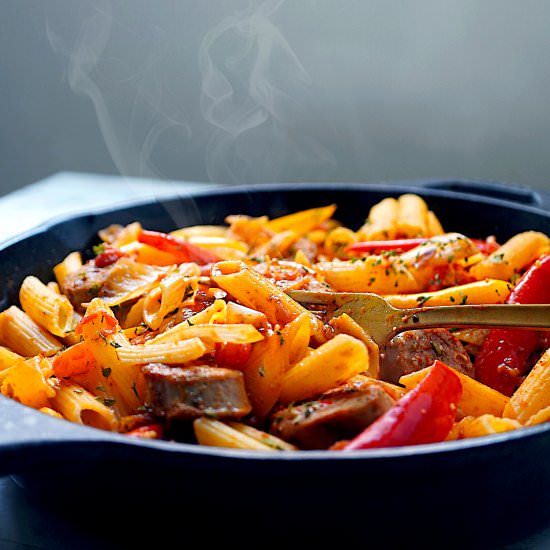 Gochujang Peppers & Onion Penne