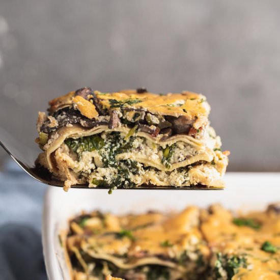 Vegan White Lasagna
