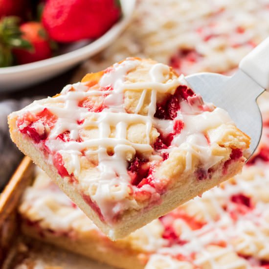 Strawberries and Cream Bars