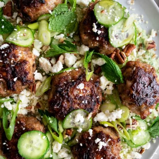 Moroccan Chicken Meatballs
