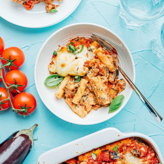 Vegetarian Baked Ziti