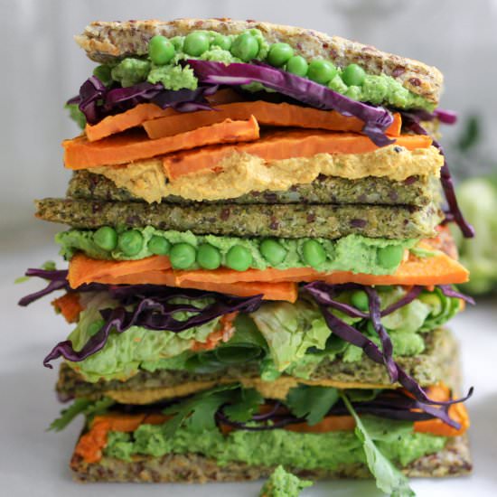 Veggies Sandwich Bread