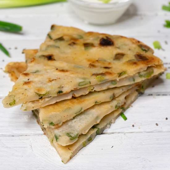 Vegan Scallion Pancakes