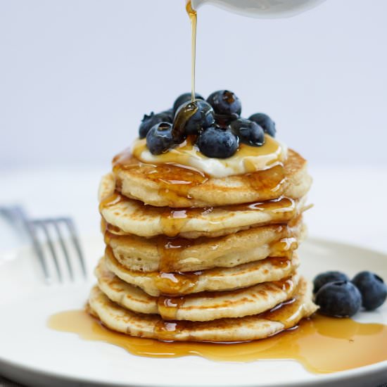 Simple Plant Based Pancakes