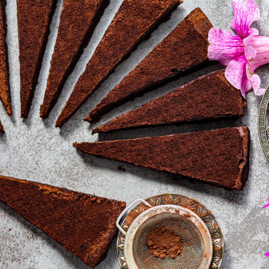 Flourless Ricotta Chocolate Cake