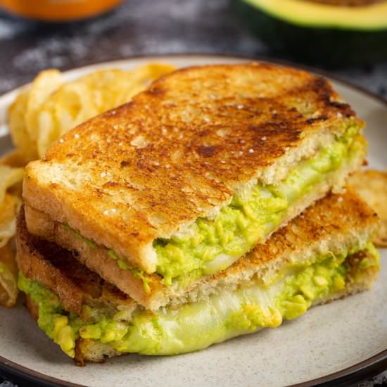 Avocado Grilled Cheese Sandwiches
