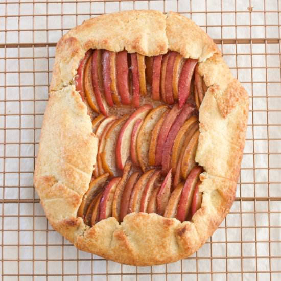Apple Pear Galette