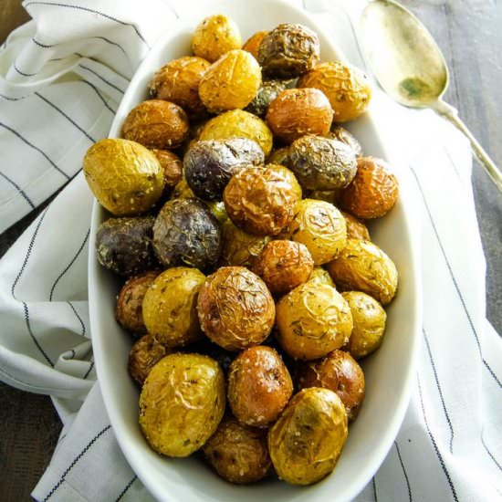 Easy Roasted Baby Potatoes