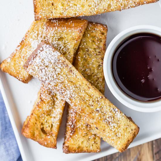 Air Fryer French Toast Sticks