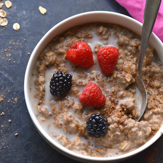 High Protein Chocolate Oatmeal