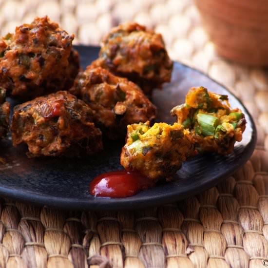 Spring Onion Pakora Recipe