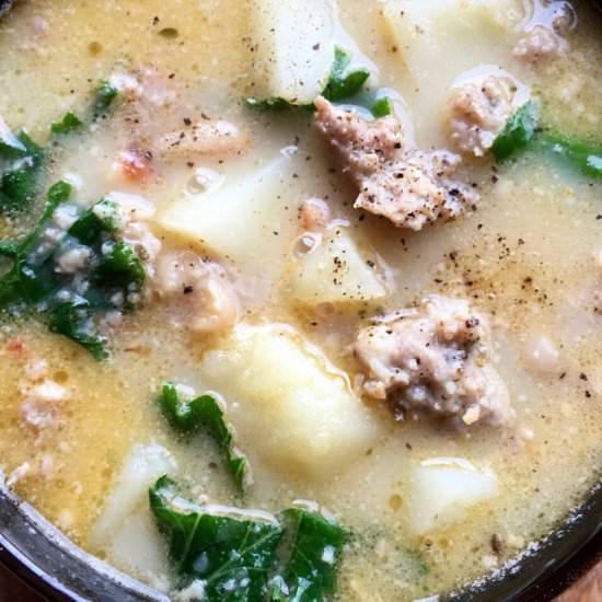 Tuscan Bean and Sausage Soup