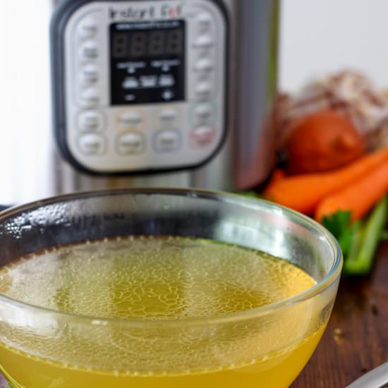 Instant Pot Chicken Broth