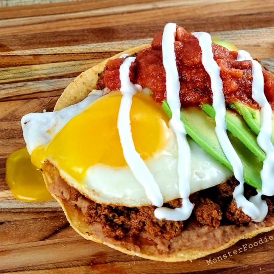 Huevos Rancheros tostadas