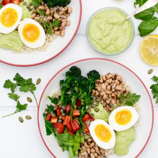 Pearl Barley Buddha Bowl