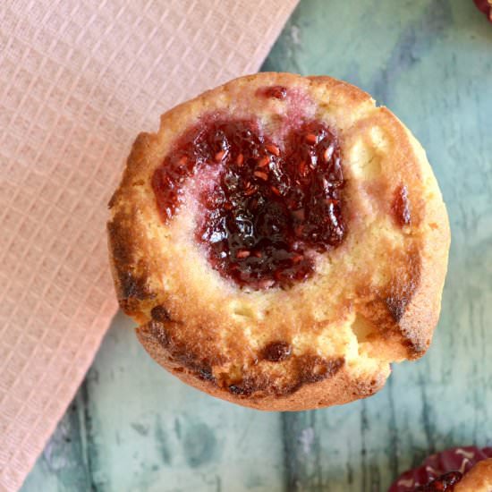 Peanut Butter and Jelly Muffins
