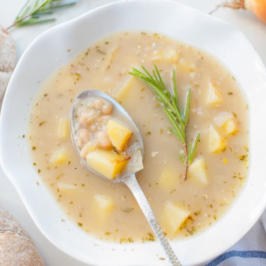 White bean soup