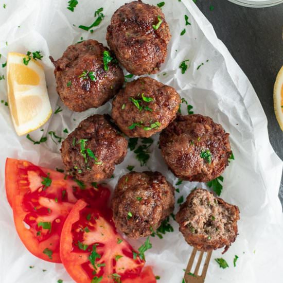 Keftedakia – Greek Meatballs