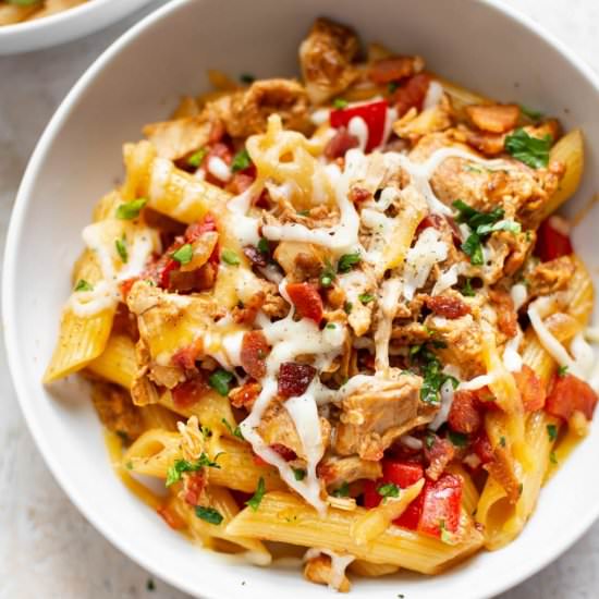 bbq chicken pasta