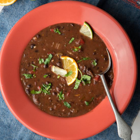 Spicy Black Bean Soup