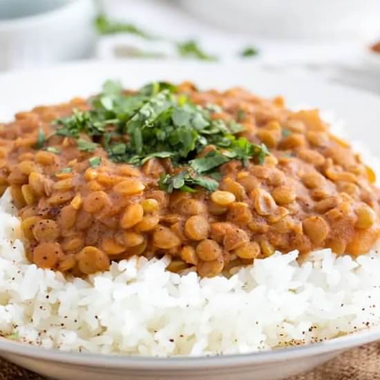 Vegan Lentil Dahl