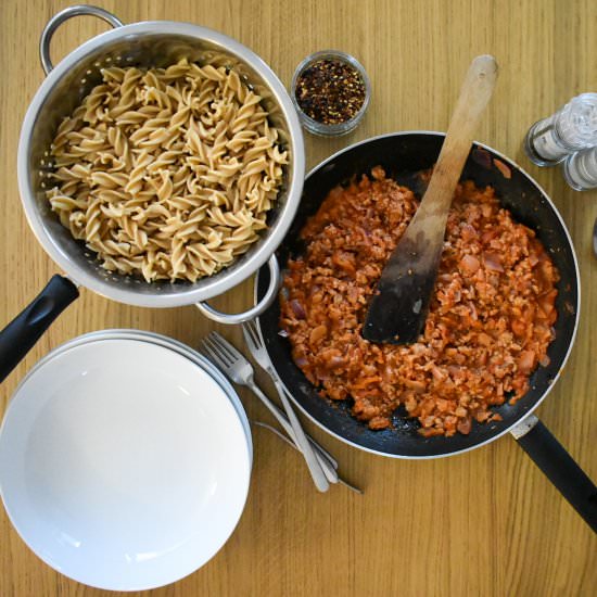 Easy Sausage Pasta
