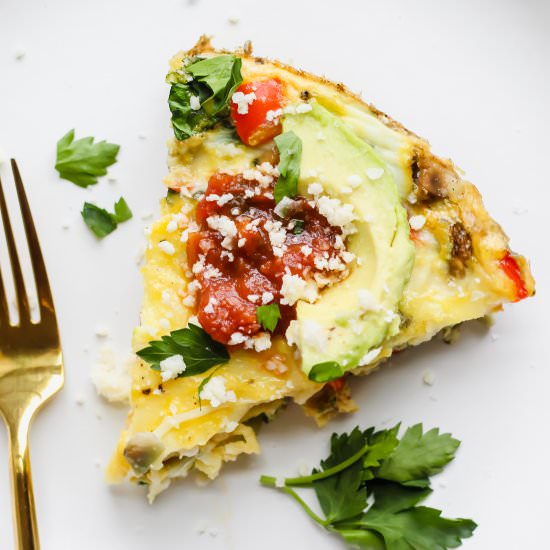 Loaded Veggie Frittata