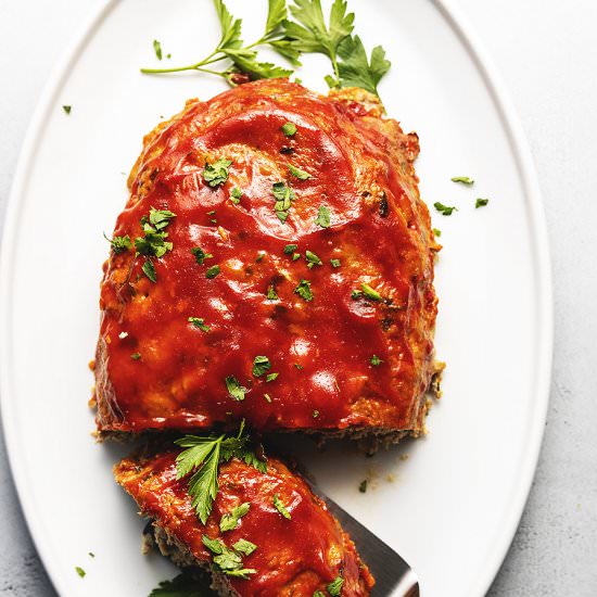 Keto Turkey Meatloaf