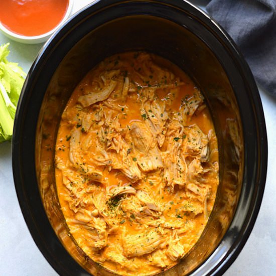 Crockpot Buffalo Chicken