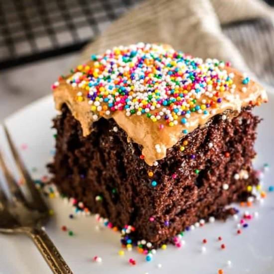 Milk Chocolate Sheet Cake