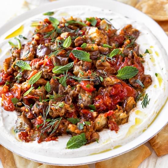 Warm Eggplant Dip