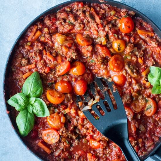 Extra Veggie Bolognese Recipe