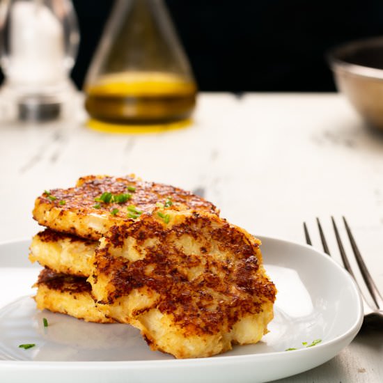 Cauliflower Hash Browns