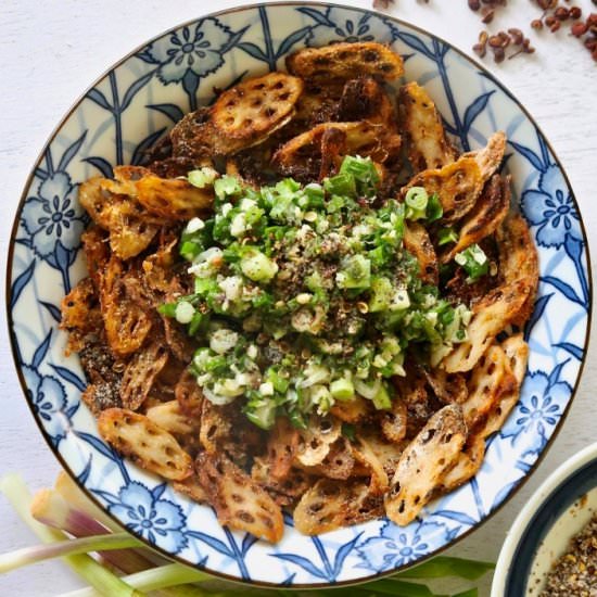 Crispy Lotus Root Pepper Salt