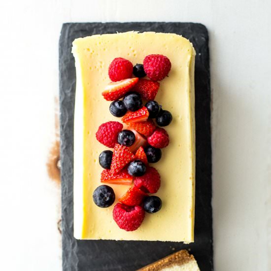 Slow Cooker Classic Cheesecake